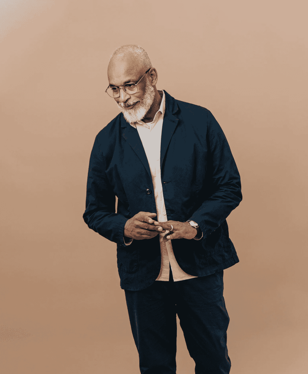 Organic Twill Casual Blazer Form and thread