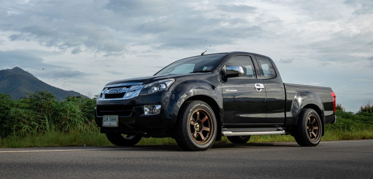 Black Isuzu 