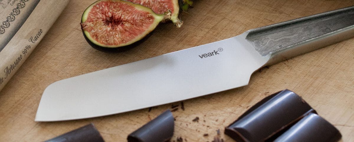 Veark x Magazin SK15 - DLC Black Forged Santoku Knife