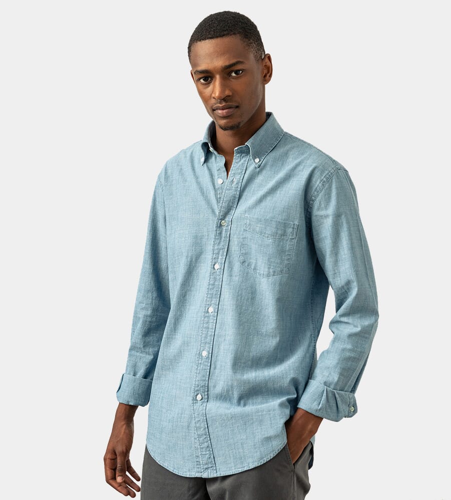 16 Best Denim Shirts for Men 2024 - Casual Denim Button-Up Shirts