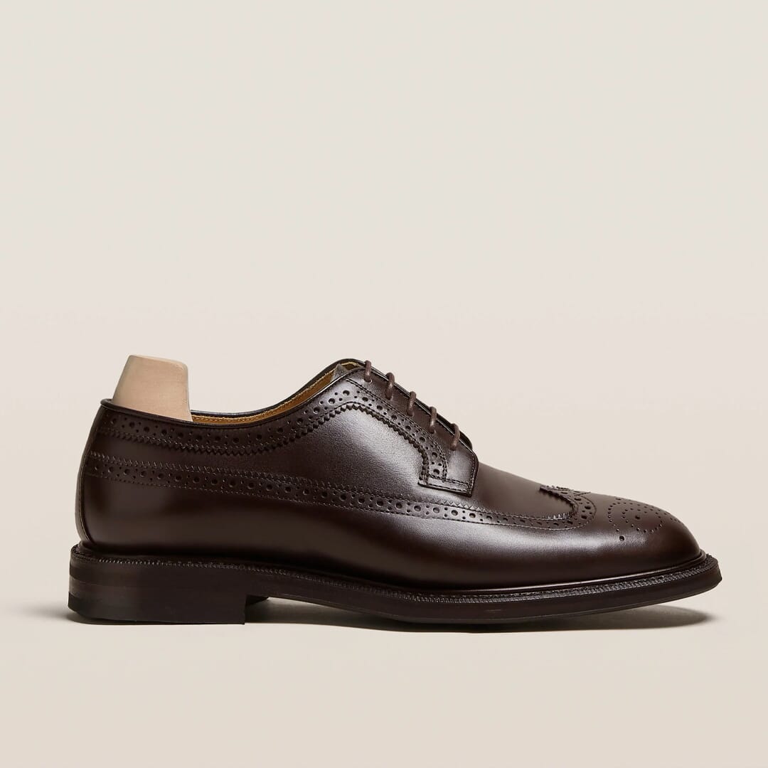 Brown Myrqvist Brogue Shoes