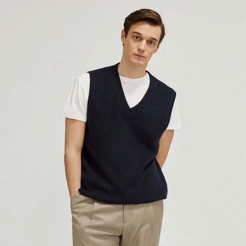 The best knitted vests for men in 2024