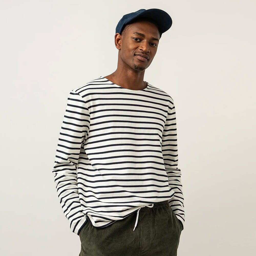 Striped t shirt outlet style