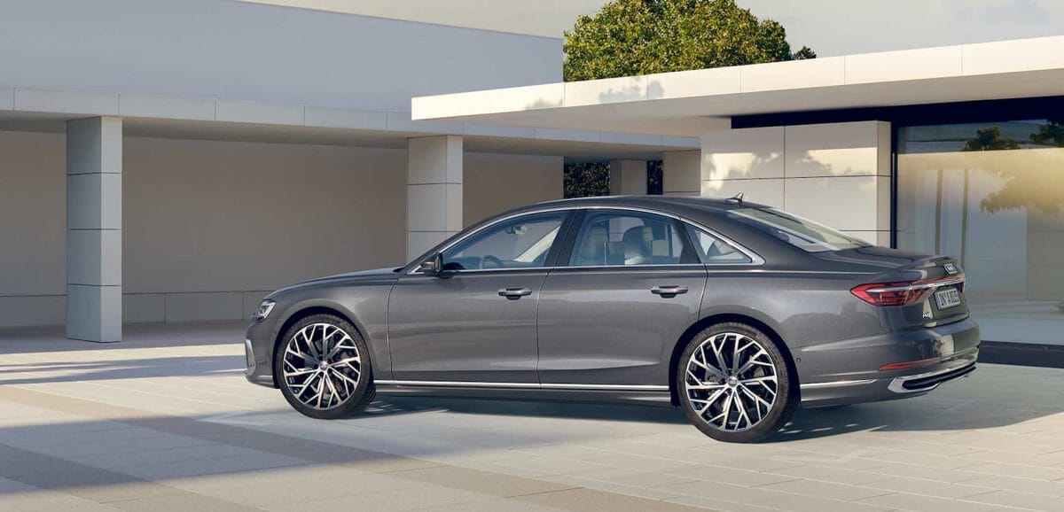 Grey Audi A8