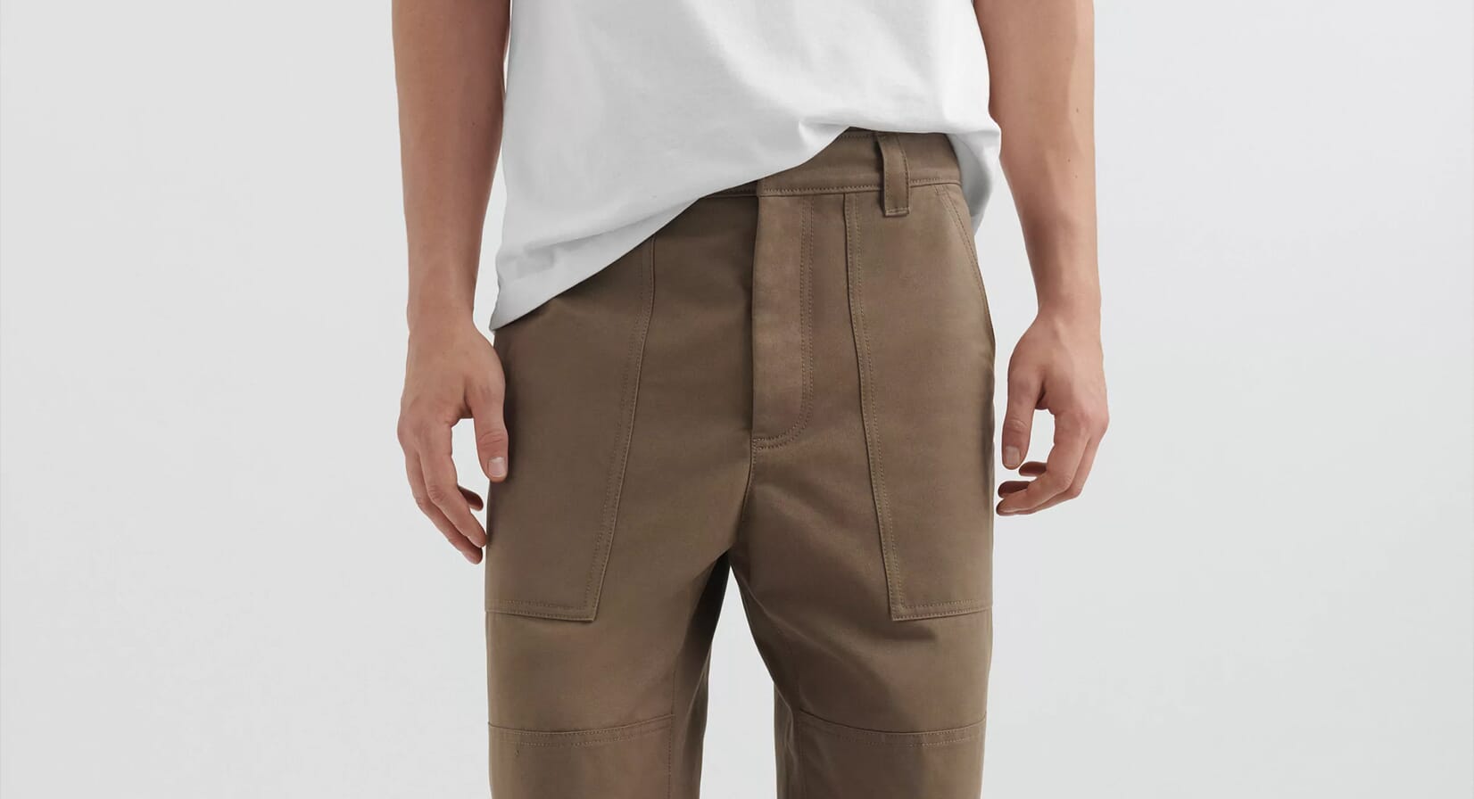 Wide Carpenter Trousers With Fringes - Men - Ready-to-Wear