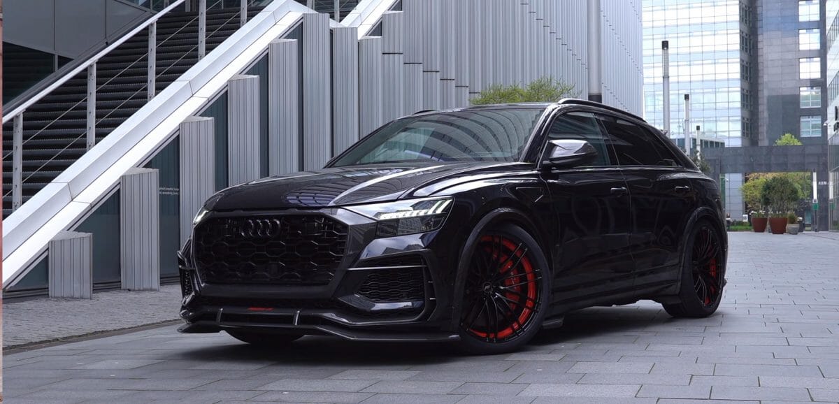 Black Audi RS Q8 