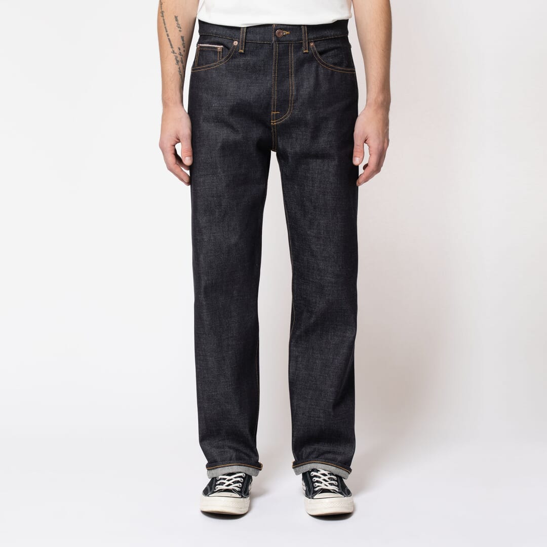 Men's Straight Cut Selvedge Jean - Raw Denim - Community Clothing