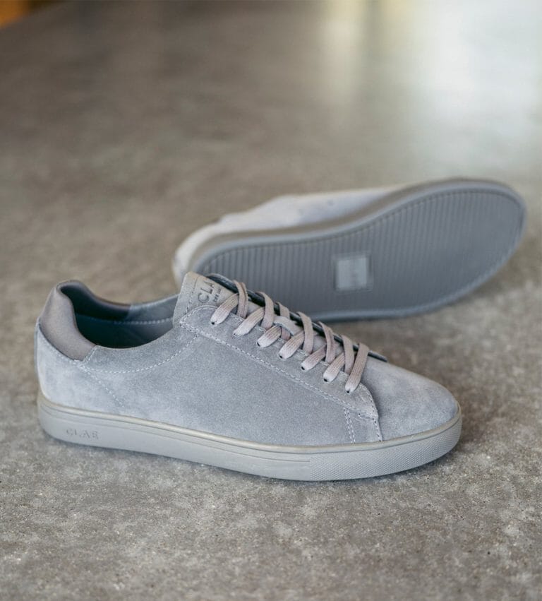 suede sneakers