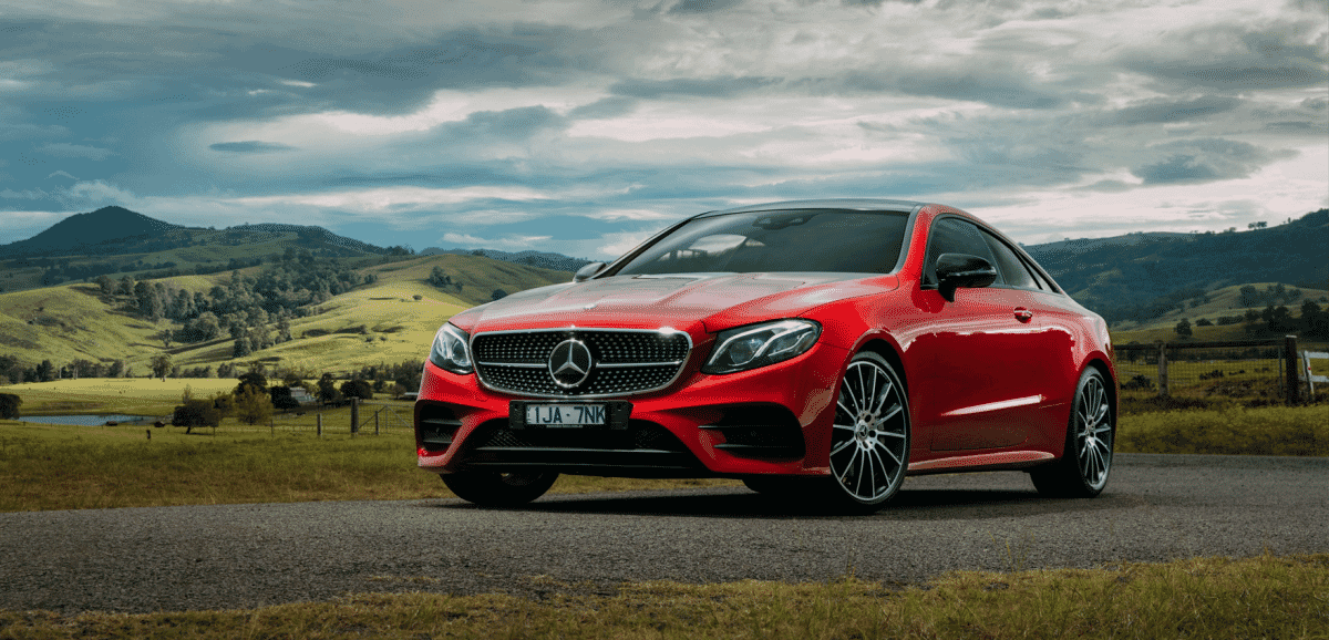 Red Mercedes-Benz