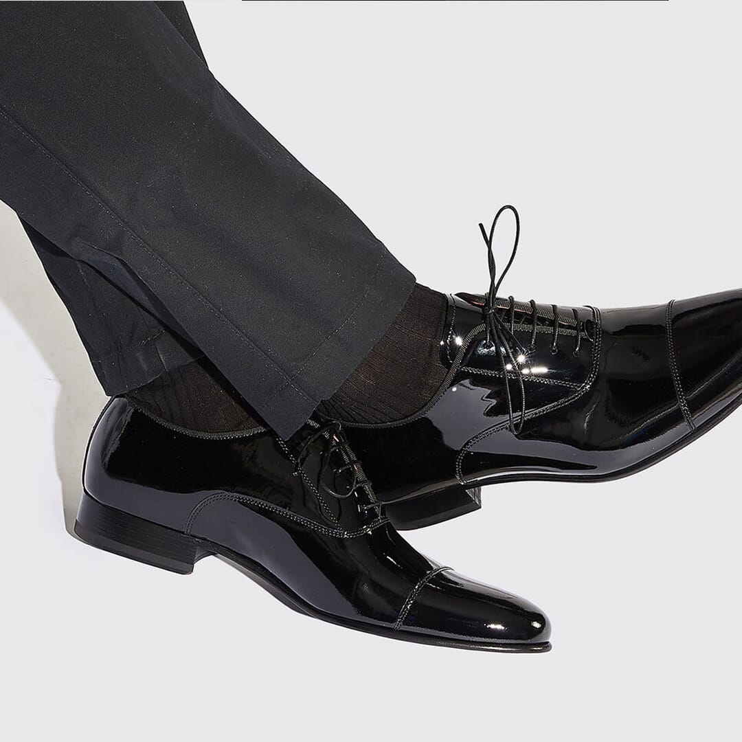 The best men's patent leather shoes + how to wear them | OPUMO Magazine