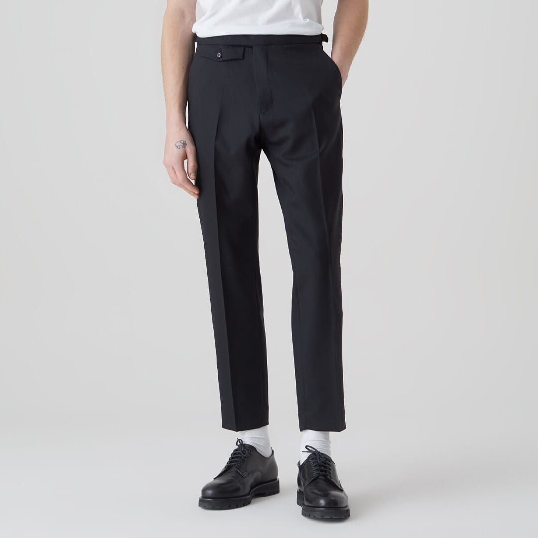 Mens Wool Trousers, Signature Woollen Trousers