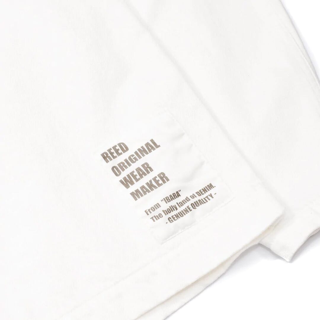 Reed White Work Shirt