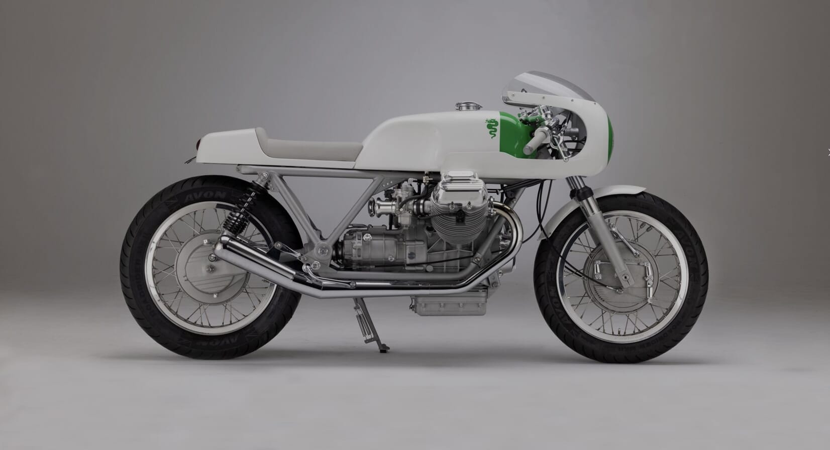 Two Italian greats in one custom bike