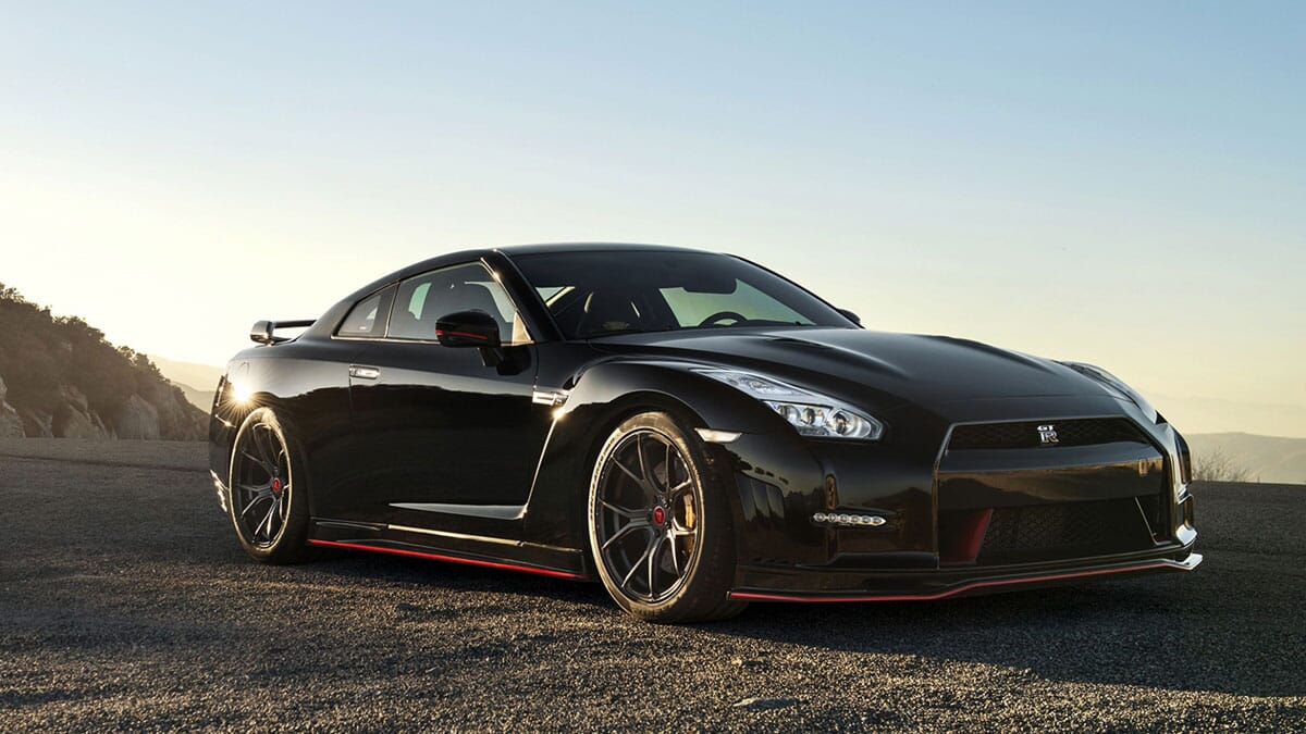 Black Nissan GT-R