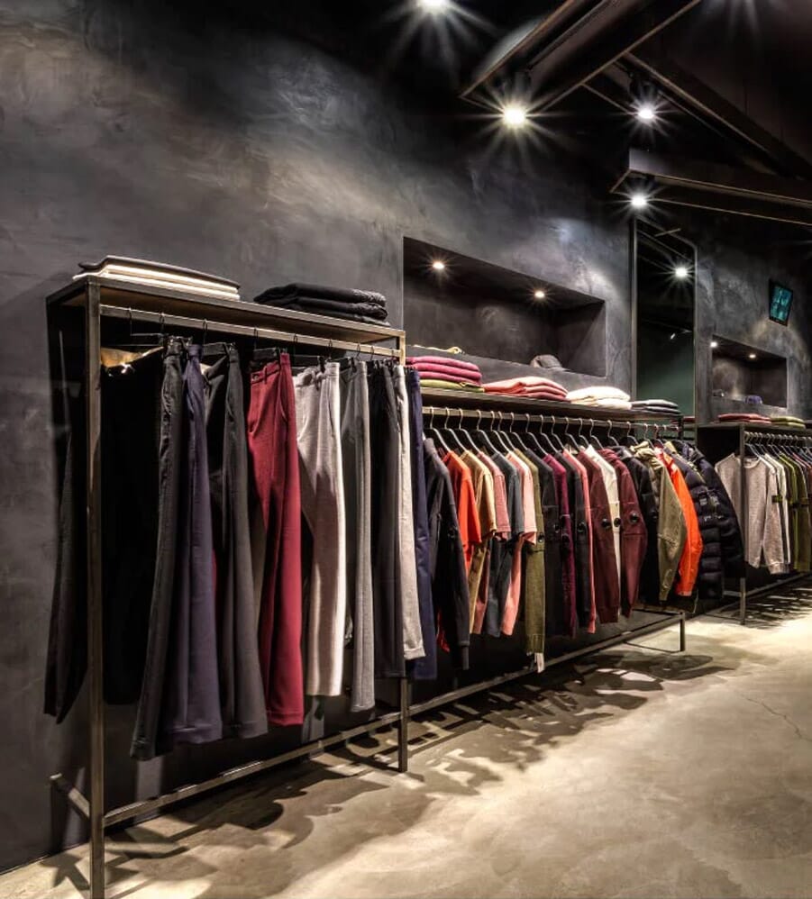 Men's clothing outlet boutique