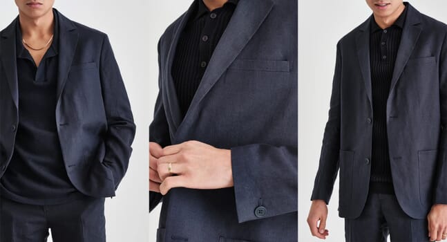 Stylish men's suits under £1000
