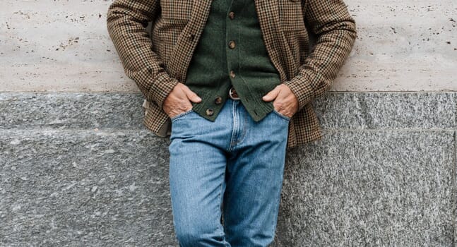 Classic blue jeans for year-round wear