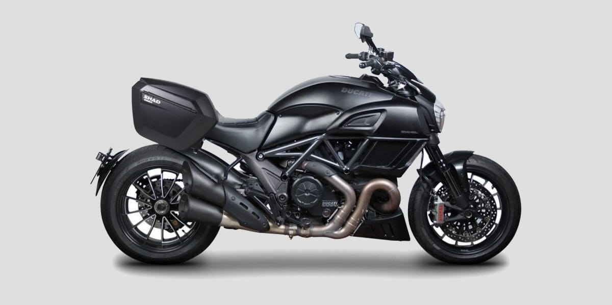 Black Ducati Motorbike 