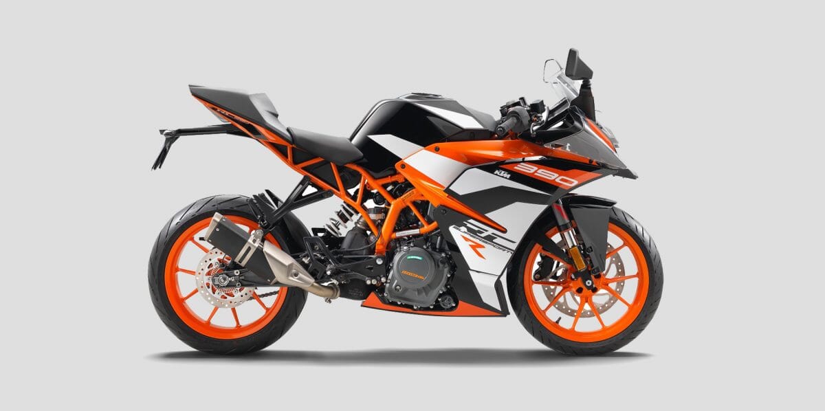 Black and Orange KTM MotorBike