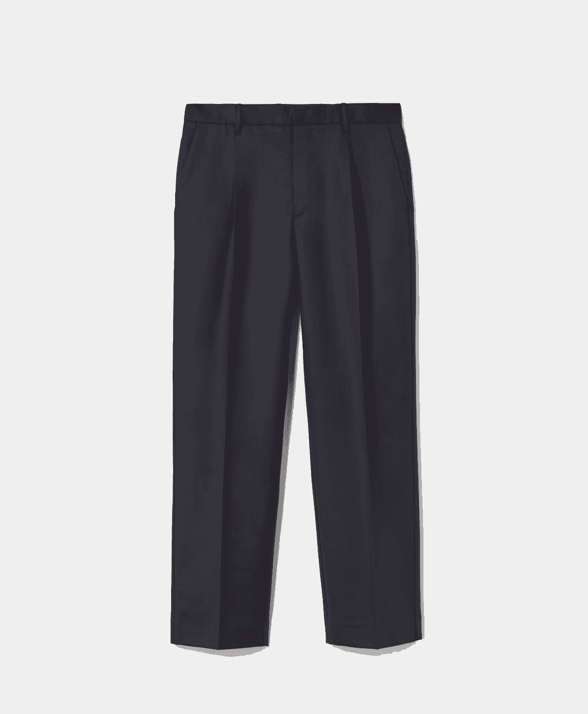 Dark Navy Wool Trouser