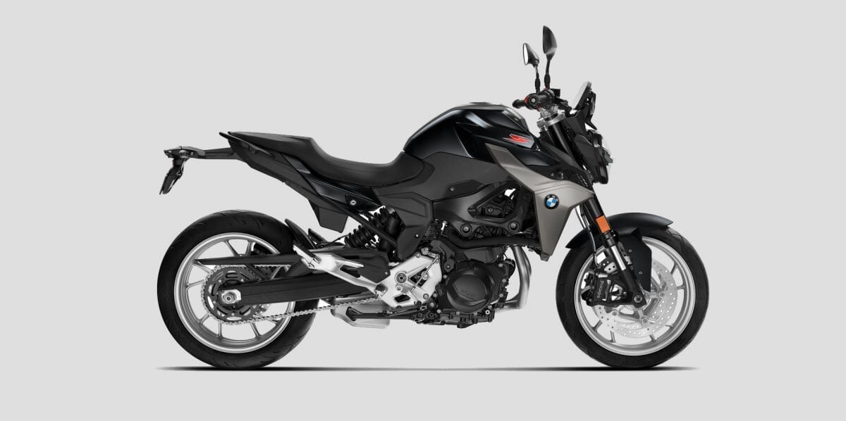 Black BMW Motorrad Motorbike