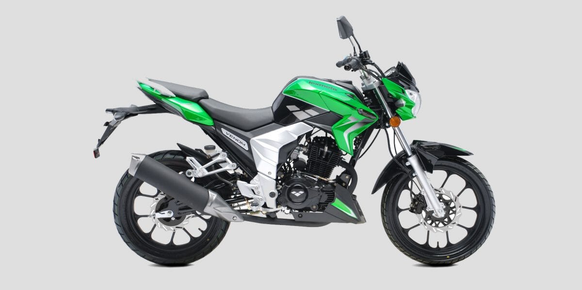 Green Lexmoto Motorbike