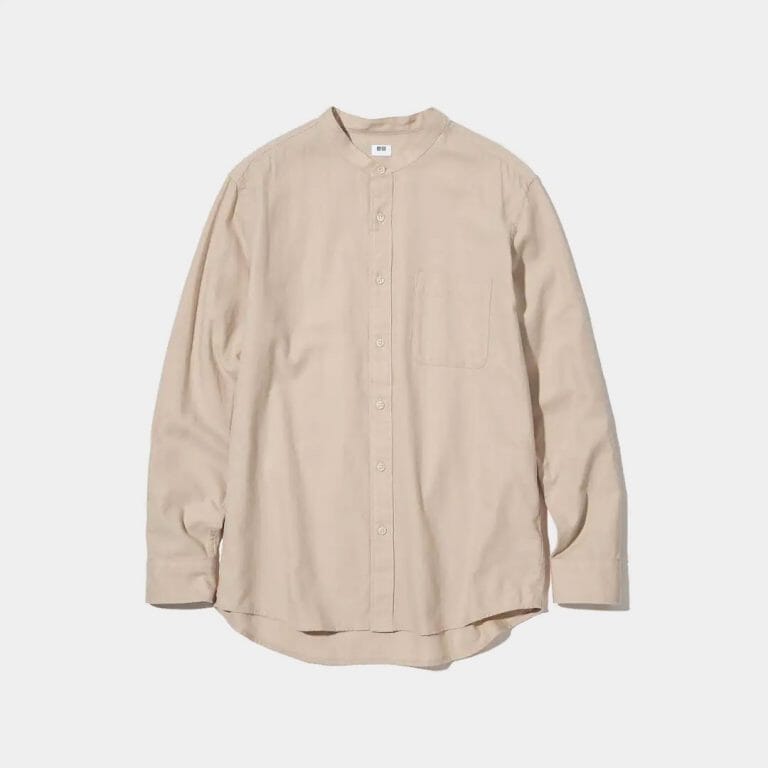 grandad collar golf shirts