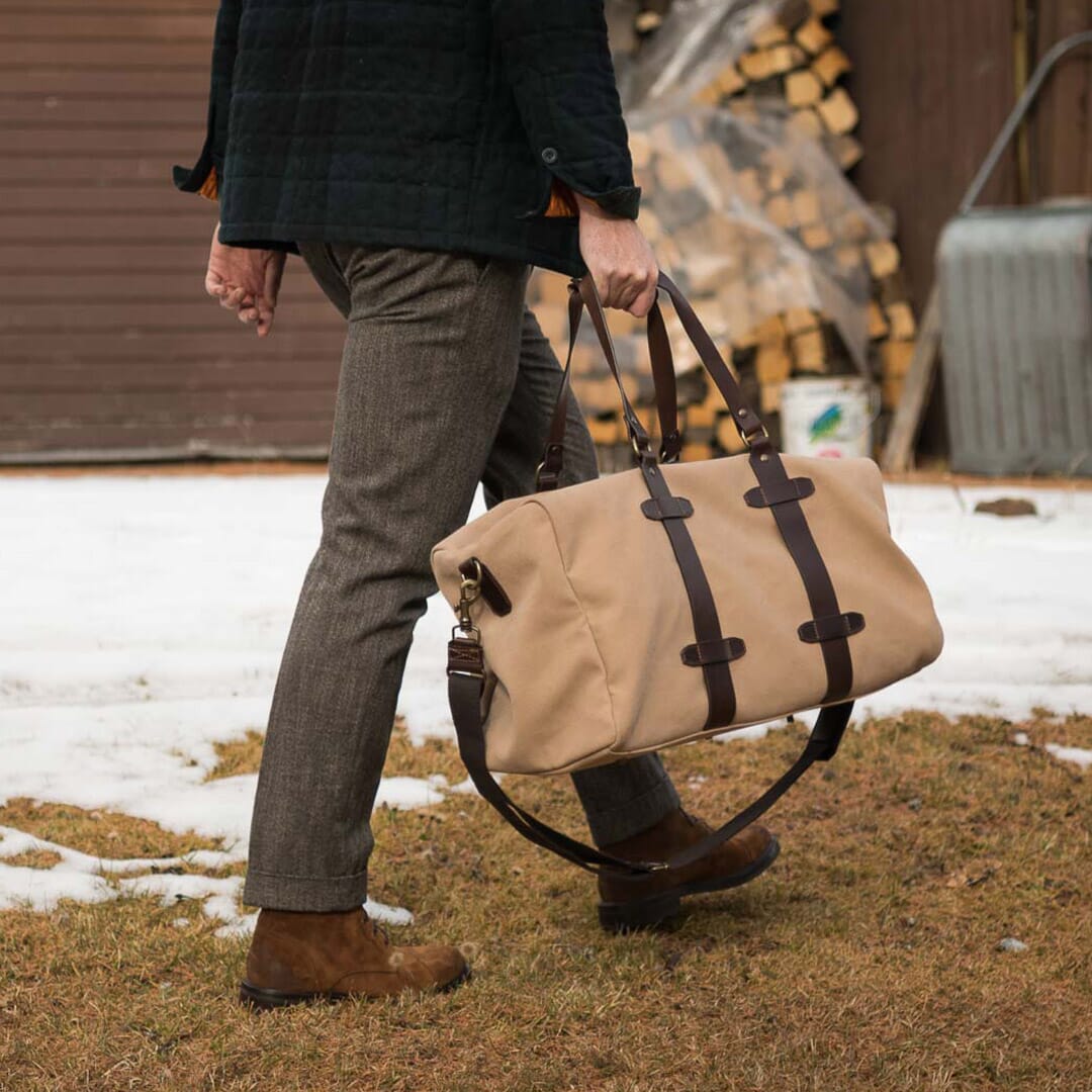 The Best Weekender Bag: Métier's Closer All Day Briefcase