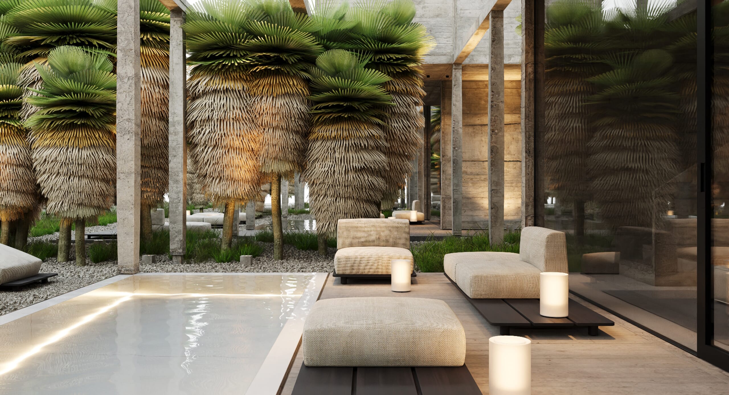 Concrete jungle: mb3e house by Sirotov Architects