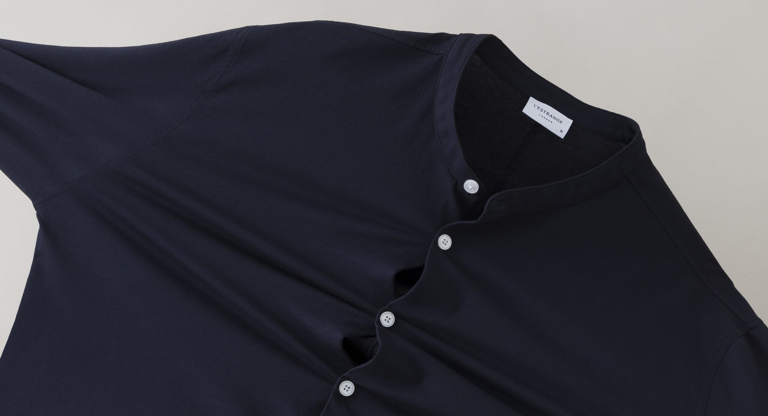 The L'Estrange Jersey Shirt is a sustainable smart-casual staple
