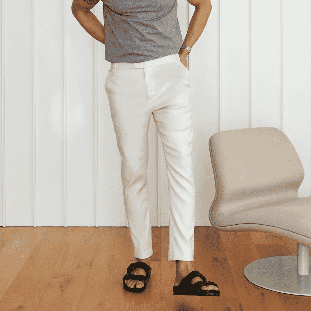 White trousers