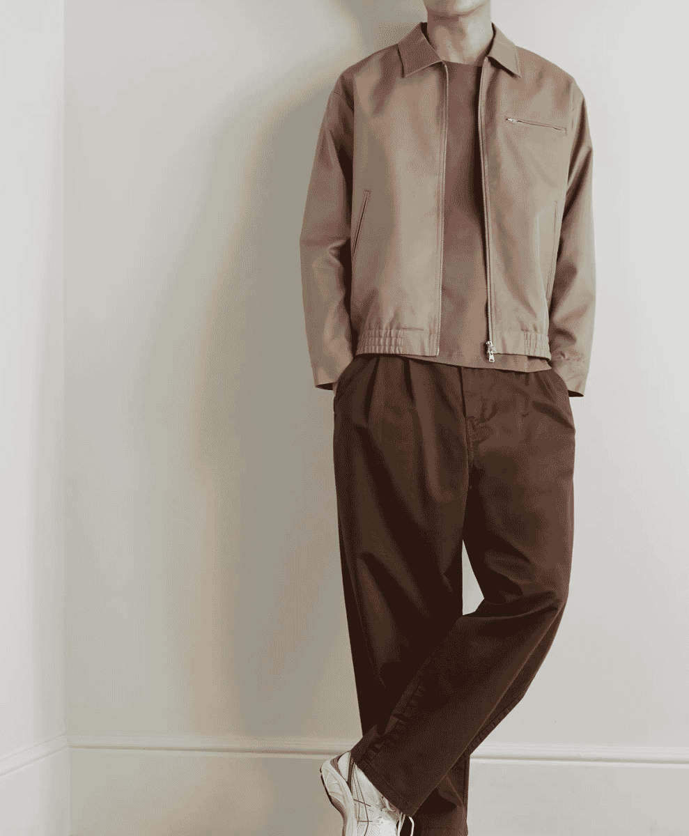 NN07
Gideon 80038 Organic Cotton-Twill Blouson Jacket