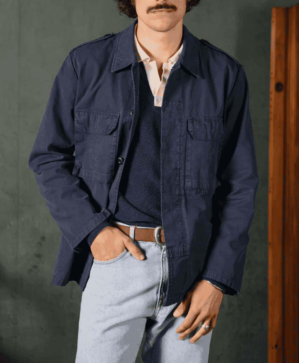 velasca navy The Field Jacket
