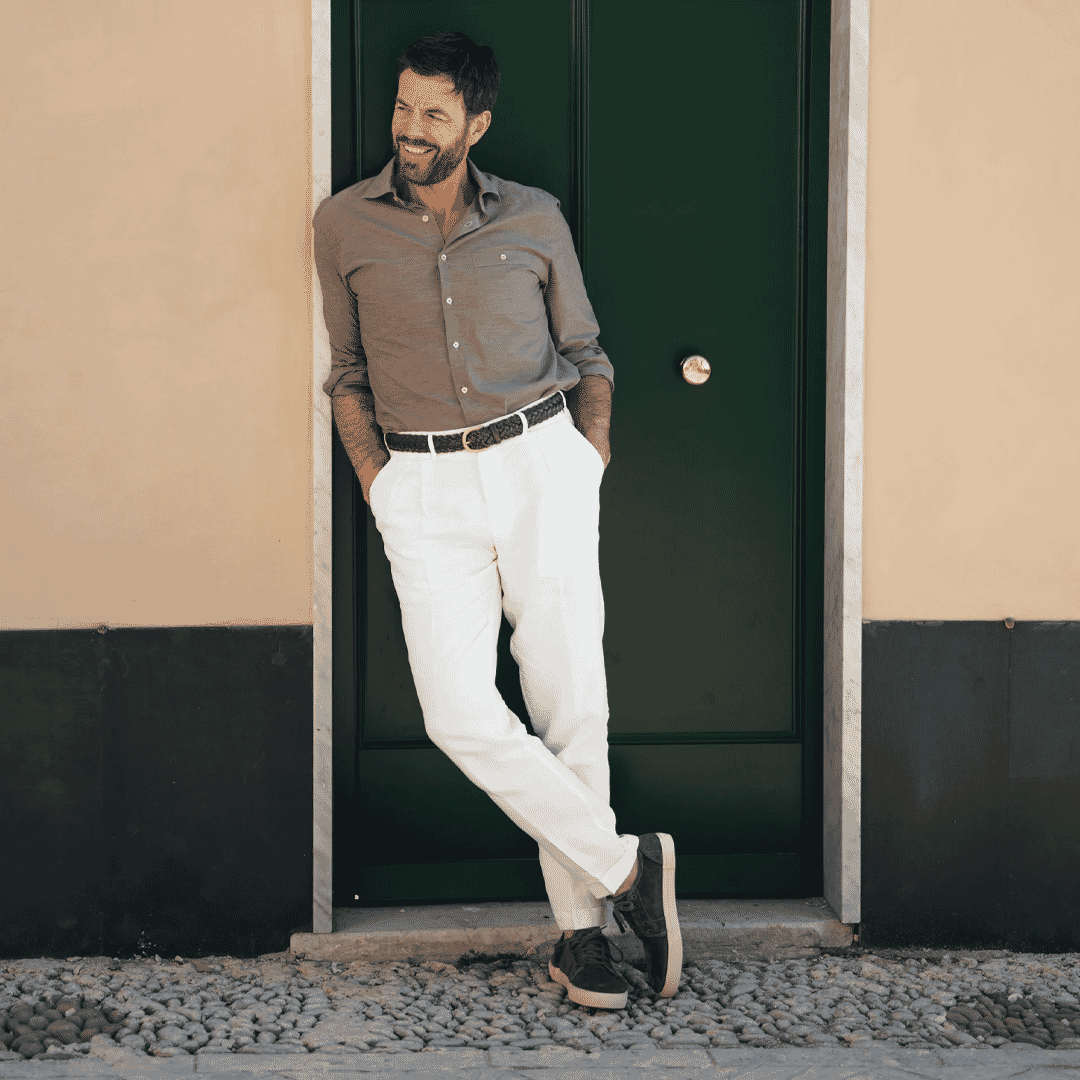 How To Wear OffWhite Ivory Cream And Stone In Menswear