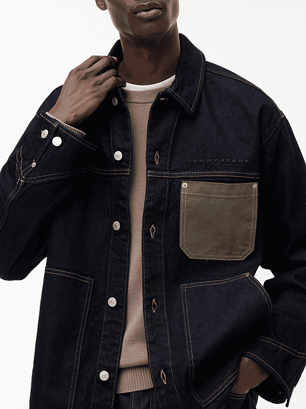 Relaxed Denim Chore Jacket