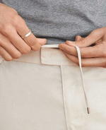 How to pull off white trousers