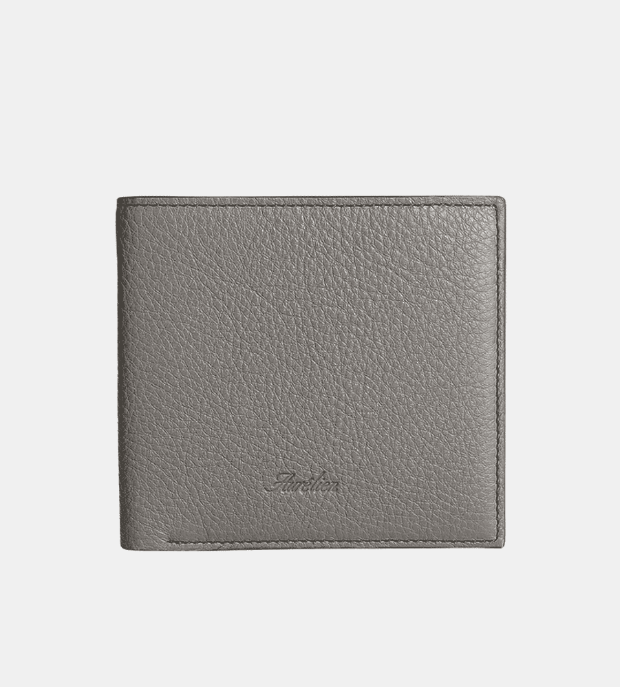Minimalist Grey Aurelien Billfold Wallet