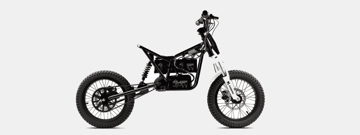 Black Kuberg FreeRider Electric Dirt Bike