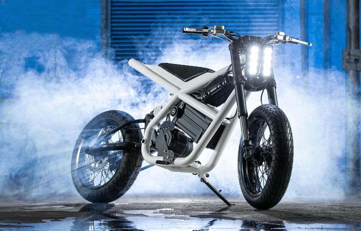 Petrol and battery 2024 hybrid motorcycle