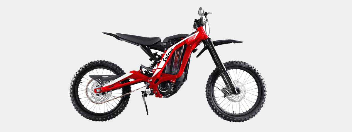 Red Sur-Ron Light Bee X Electric Dirt Bike