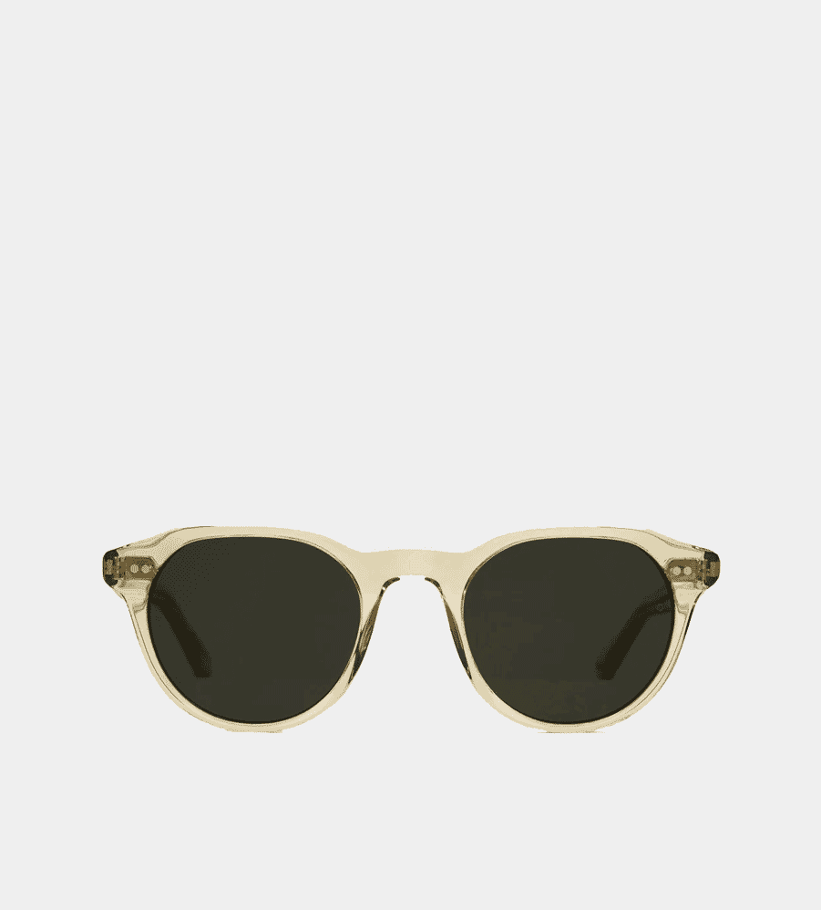 Clear Acetate Round Sunglasses | KOALAEYE
