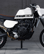 Road wreck to retro custom: Yamaha Ténéré 700 by Gas &amp; Oil