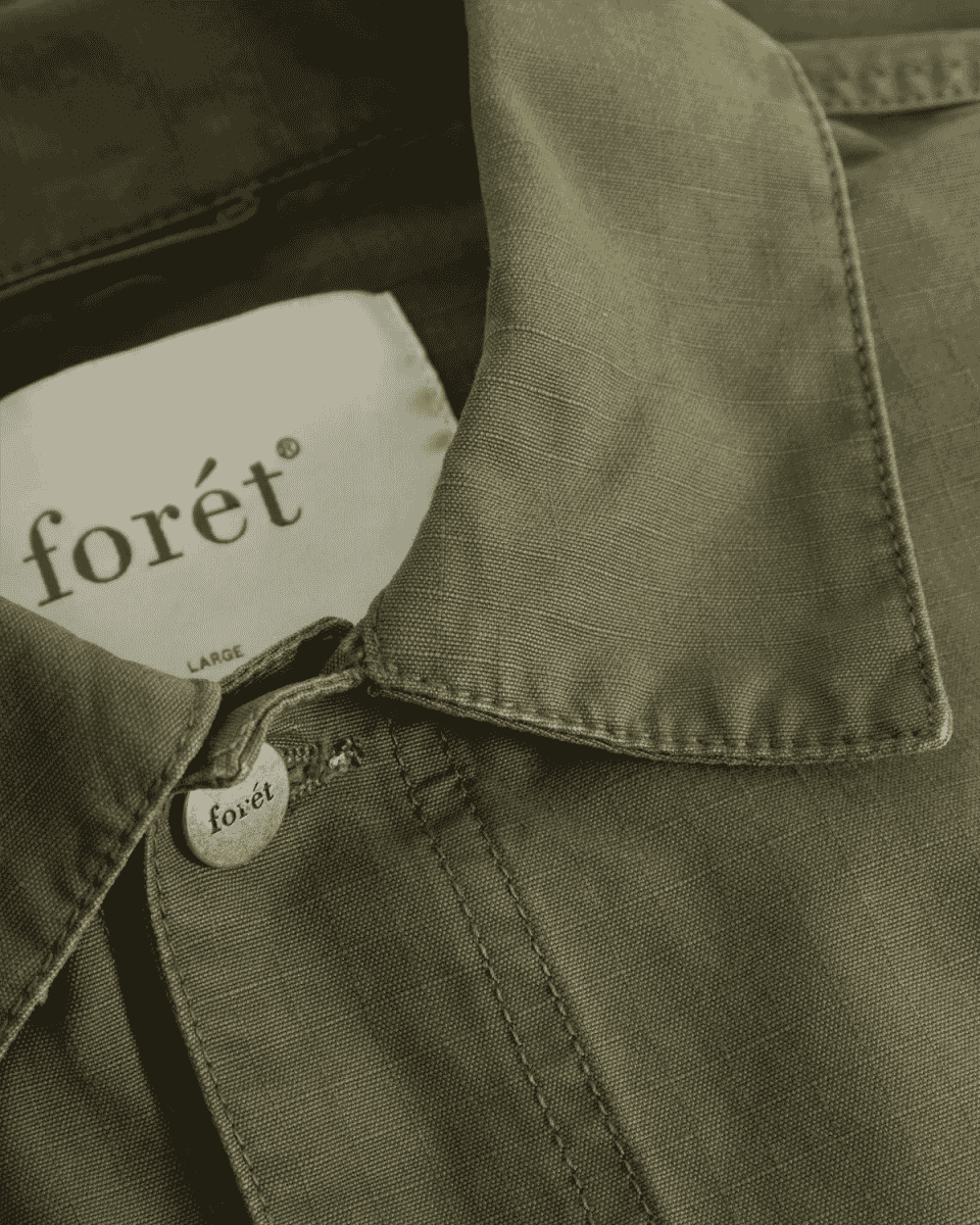 Military Green Jacket Foret 