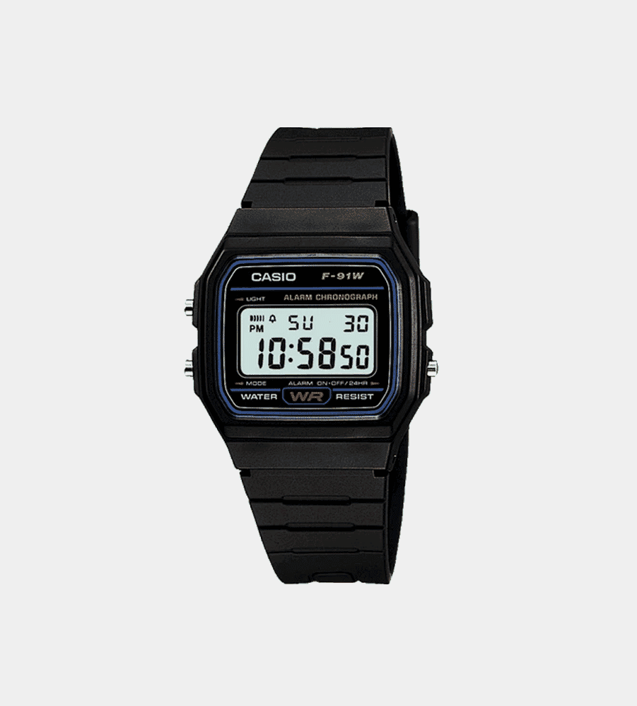 Cheap black digital outlet watch