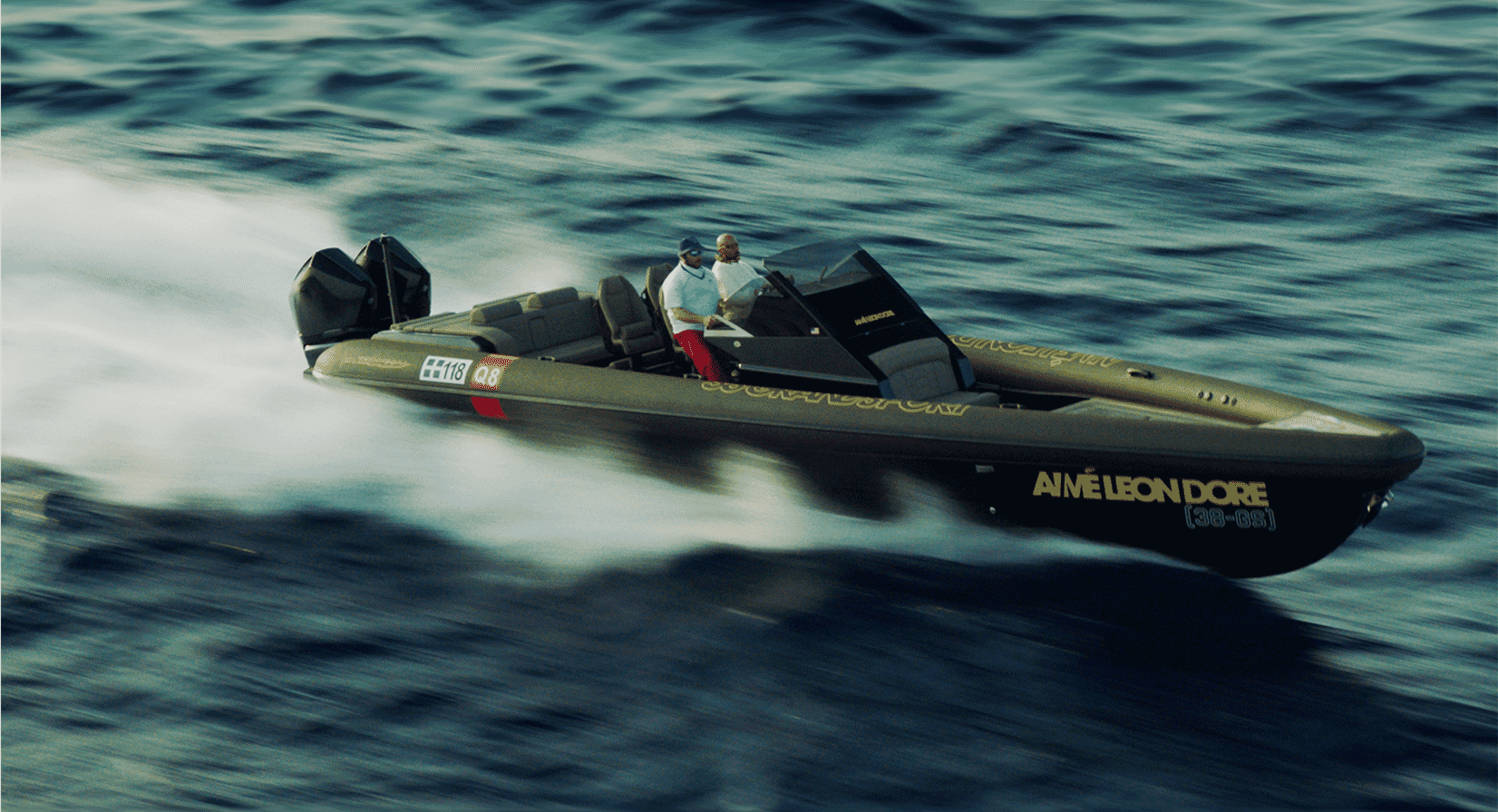 Fast fashion: Aimé Leon Dore x Technohull 38 Grand Sport