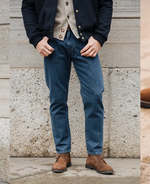The best ways to wear dark blue jeans this season (and always)