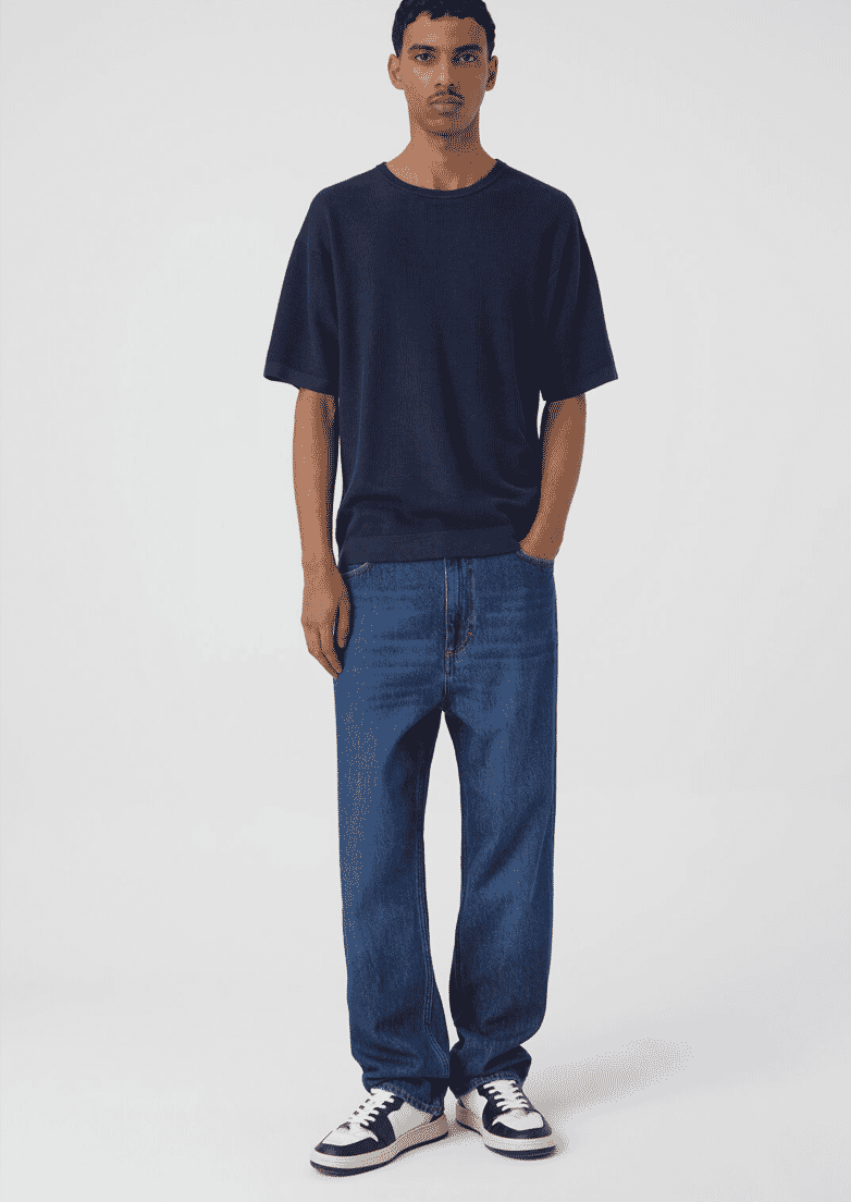 Time Loose Bootcut Jeans - Treasure Blue - Weekday in 2023  Jeans outfit  men, Streetwear men outfits, Mens casual dress outfits