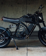 Back to black: Volcon Brat e-bike by Droog Moto