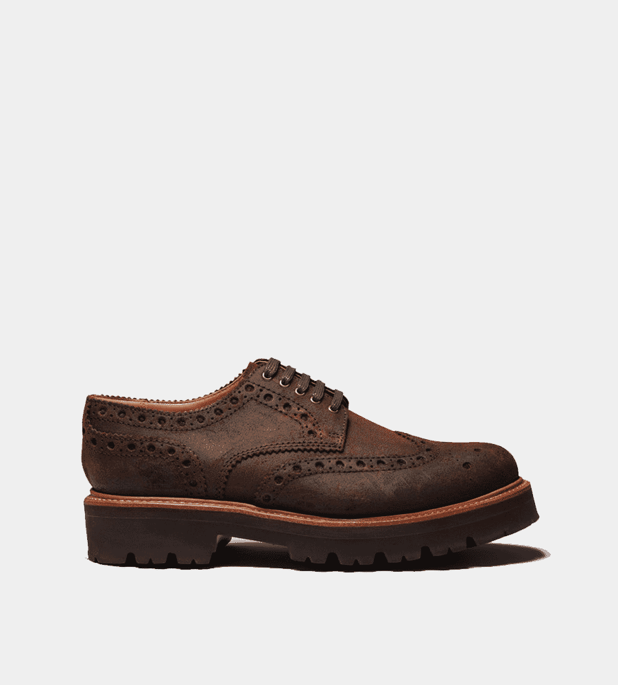 Brown Grenson Brogue Shoes