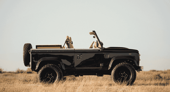 Beluga black: A custom Land Rover Defender soul-crafted by Alvarez